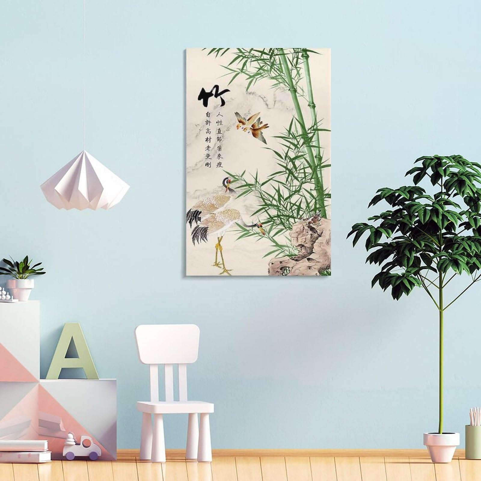 Amazon.co.jp: 竹の絵画 中国の伝統的な絵画 竹の絵画 アートポスター